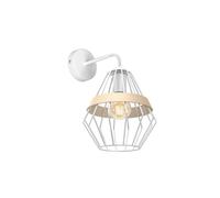 Milagro CLIFF WHITE MLP5517 - Lampada da parete, 1 x 60 W/E27 IP20