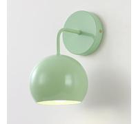 Lampada da parete colorata per cameretta dei bambini, moderna e creativa, con finitura moderna nordica, lampada da comodino, illuminazione decorativa per la casa, per camera da letto, soggiorno, corr