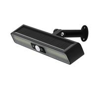 Lampada da parete con sensore corpo solare, luci per recinzione solare con sensore di movimento con 36 LED, luce bianca da 20 cm