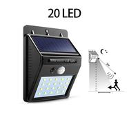 Lampada Da Parete Con Sensore Di Movimento Solare a LED 1/2/4PCS Luci a Energia