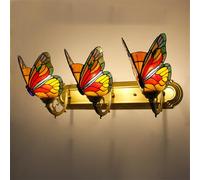 Lampada da Parete contemporanea a Forma di Farfalla, squisita, di Lusso Europeo, per Soggiorno, Ristorante, Camera da Letto, Studio, Villa, Hotel, Bar, corridoio, Luce in Vetro col