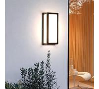 Lampada da Parete contemporanea Impermeabile per Esterni, Elegante, elettrica, Semplice, per Balcone, corridoio, Cortile, Villa, cancello, Hotel, LED (9040 S Electric)