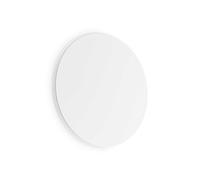 Applique Moderna Cover Alluminio Bianco Led 11W 3000K Luce Calda D20Cm