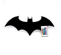 Lampada da Parete Creativa 3D Batman RGB LED Decorativa con Telecomando 30 Cm