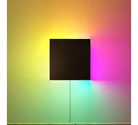 Lampada da Parete Creativa da 20 W con Telecomando Lampada da Parete a LED RGB Lampada da Parete ad Anello colorato LED per Interni ed Esterni per Camera da Letto Comodino Soggiorno Corridoio Scale