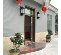 Lampada da parete da giardino, resistente alla ruggine, impermeabile, E27, lampada da parete lanterna vintage per esterno 220V