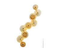 Lampada da parete decorativa moderna Applique da parete scandinava semplice creativa per soggiorno camera da letto hotel(Nine lamp holders)