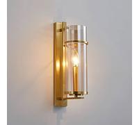Lampada da Parete Di Tipo Fish-Line Moderna/Nordica Ha Portato L'Illuminazione, con Ombrello in Vetro Bianco Soggiorno Camera da Letto Corridoio Tutto Rame Indoorpada da Parete/Grande