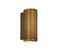 Lampada da Parete Doppia Jura Per Esterni A LED in Ottone Massiccio