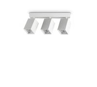 Lampada Da Parete DYNAMITE 3 Luci GU10 Bianco Dimmerabile Ideal Lux