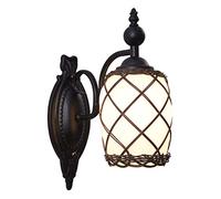 Lampada da Parete E27 Edison Modern Simplify American Country, Lampada da Parete a LED per Esterni in Metallo e Ferro, Illuminazione da Parete per Interni, Lampada da Parete Moderna per este