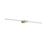 Lampada Da Parete Essence Led 19W Luce Naturale Ottone Ideal Lux