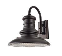 Lampada da Parete Esternaa Alu-Glas Bronzo H 39,7 CM Stile Vintage Cortile [EEK: Inaditato]