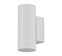 Lampada da Parete Esternaa Apparecchio Facciata Up Down Alu Bianco Giardino GU10 [EEK: Inaditato]