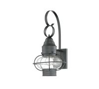 Lampada da Parete Esternaa Lanterna Nero Vintage E27 IP23 Prova Acqua Giardino