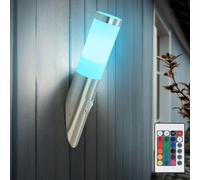 Lampada da Parete Esterni Fiaccola Giardino Sensore di Movimento Telecomando RGB
