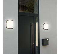 Lampada da Parete Esterni Haustürlampe Antracite Apparecchio Facciata Alluminio [EEK: Non valutato]