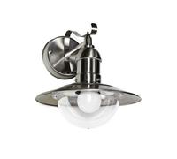 Rabalux Oslo - Lampada a sospensione da esterno, Metallo Plastica, acciaio inox, E27, 60 wattsW