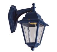 Lampada da Parete Esterno Ottone E27 IP43 26 CM Alto Blu Rustico Luce per