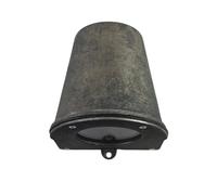 Lampada da Parete Esterno Piccolo Ottone Vetro GU10 IP54 10cm Alto Incasso Luci