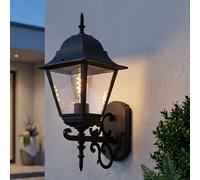 Lampada da Parete Esterno Wandleuchte Patio Lanterna Alluminio Vetro Balcone LED [EEK: F]