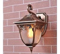 Lampada da parete europea Lampada da parete Compatible with esterno a lanterna da esterno in ottone impermeabile,Plafoniera Lampadario Da Soffitto