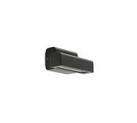 FARO BARCELONA Applique da esterno Balic LED, nero, alluminio, larghezza 15 cm FARO BARCELONA