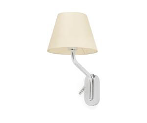 LAMPADA DA PARETE FARO Eterna Dx Con Lettore Led