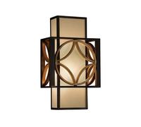 Lampada da Parete Ferro Oro Bronzo H 34,3 CM Corridoio Treppenlampe [EEK: Non valutato]
