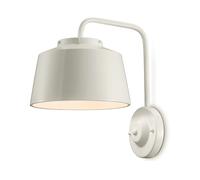 Applique Vintage 50'S Ferro E Ceramica Crema 1 Luce E27