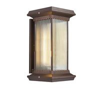 Lampada da parete for esterni solare Lampada da parete for esterni for lanterna da esterno Lampada da parete for esterni for porta cinese for portico, patio, giardino, fienile, cortile(40cm)