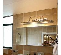 Lampada da Parete for Il Bagno in Oro, luci a LED for Il Bagno, con Luce Calda da 3500K sopra Lo Specchio(M)
