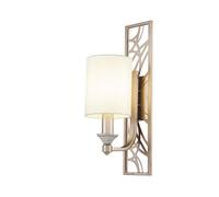 Lampada da parete House in Metallo Vittoria Crema con Oro