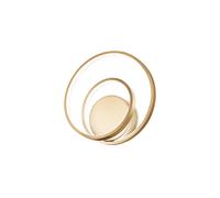 Applique Moderna Dali Oz Metallo Ottone Led 28W 3000K Luce Calda