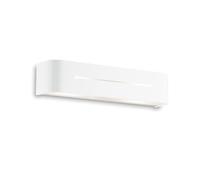 Applique Moderna Posta Metallo Bianco 2 Luci E14