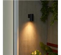 Lampada da parete IKEA GRONSPROT, installazione cablata, nero per esterni...