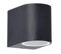 Lampada da parete in alluminio, luce da percorso, inox