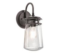 Lampada da Parete IN Bronzo Vetro Schermo IP44 Esterno Maritim Elegante Bradley