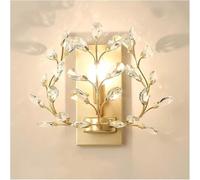 Lampada da Parete in Cristallo Applique da Parete Semplice Lampada da Parete di Sfondo Apparecchio di Illuminazione per Interni Lampade Vintage s