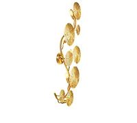 Lampada da parete in foglia d'oro con lustro in rame Lampada da parete retrò V-intage Comodino Soggiorno Decorazione artistica Illuminazione for la casa Applique da parete Lampadina G4,lampadari