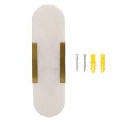 Lampada da parete in marmo con motivi unici e moderni, luce calda 3000k, lampada da toeletta per sale da pranzo, soggiorni, cucine, corridoi