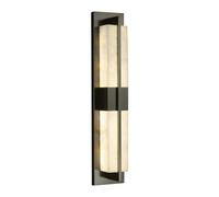 Lampada da parete in marmo e rame con personalità creativa, lampada moderna in stile industriale, applique a testa singola sorgente luminosa, lampade a for ristorante della camera letto dell'hotel