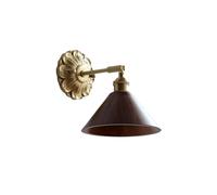 Lampada da parete in noce, lampada comodino for camera letto davanti allo specchio della toeletta, lettura semplice for sfondo, applique ad angolo delle scale
