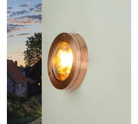Lampada Da Parete In Ottone Rame IP64 Ø14Cm G9 Marittima Per Terrazza Casa Porta