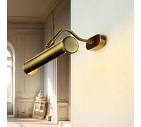 Lampada Da Parete In Ottone Regolabile 30 Cm Fatta A Mano Illuminazione