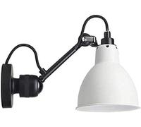 Lampada da Parete in Stile Braccio Oscillante in Stile Industriale Maniglia Regolabile Lampada da Parete da Comodino per Camera da Letto Applique Girevoli Applique E14 Lampade da Lavor, White