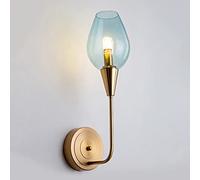 Lampada da Parete in Vetro Moderna Applique da Parete in Oro, Luce di cortesia, apparecchio di Illuminazione per Montaggio a Parete per Interni, Decorazioni per la casa, lampade da Parete, Camera da