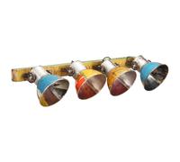 Lampada da Parete Industriale Multicolore 90x25 cm E27