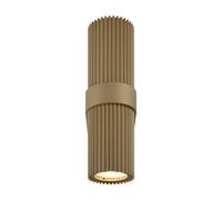 Lampada da Parete Interno GU10 H:23 CM Up Down On Oro 2-flammig Wandleuchte