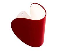 Lampada da parete Io LED, Rosso/2700 k/350 lm., B x H: 16,5 x 10,5cm